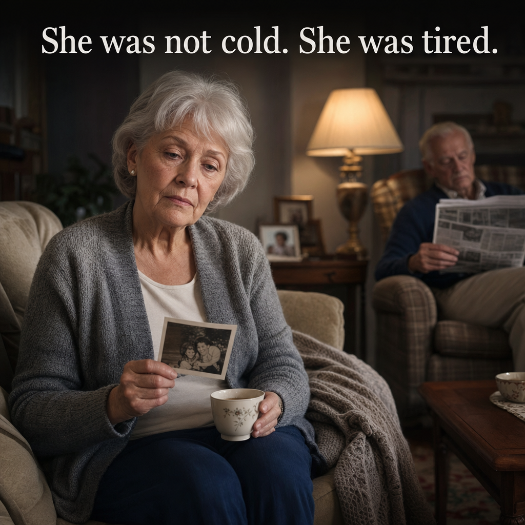 She Was Not Cold. She Was Tired.