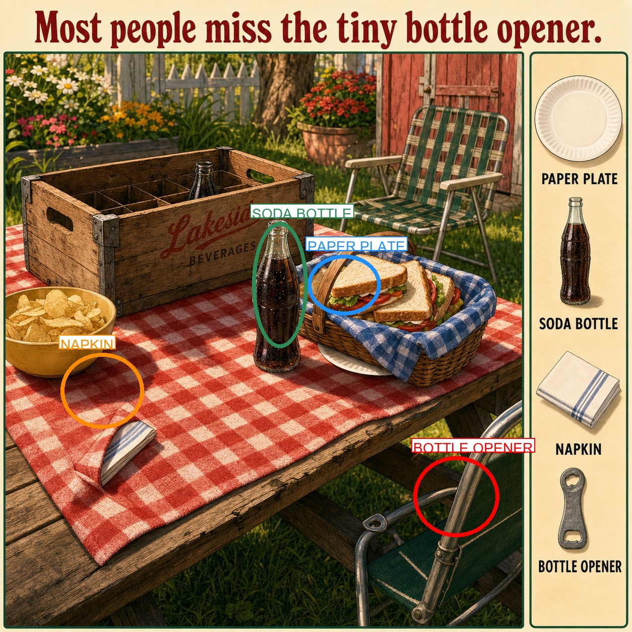 Can You Find the Tiny Bottle Opener? answer image