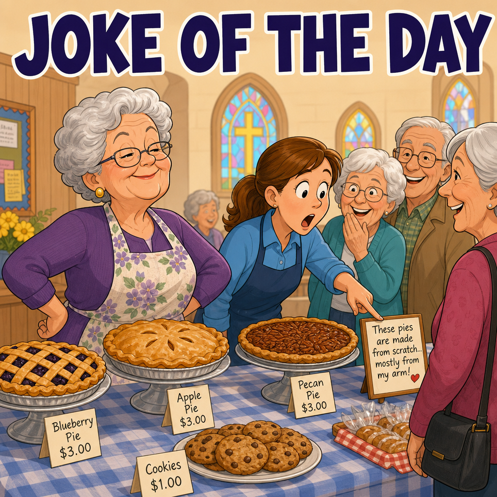 Joke of the Day: The Bake Sale Sign