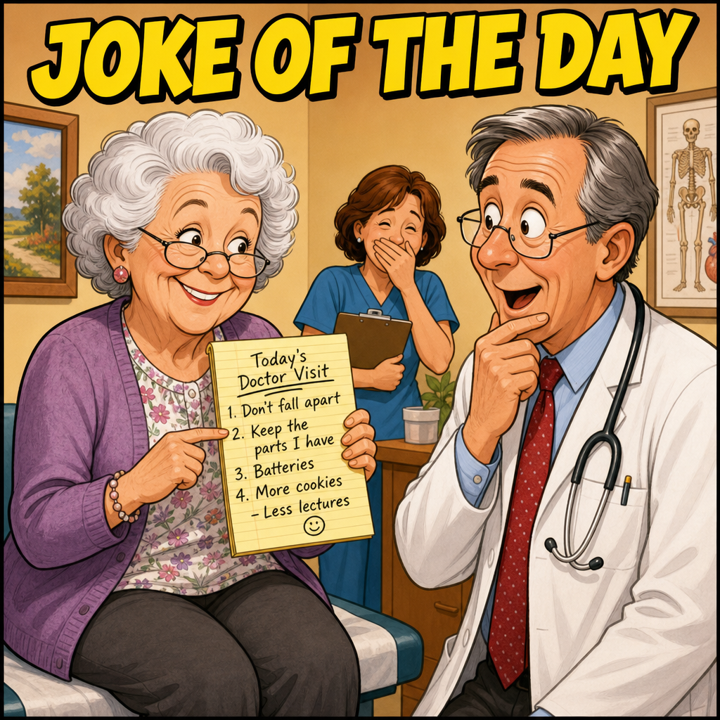 Joke of the Day: Grandma's Doctor Visit
