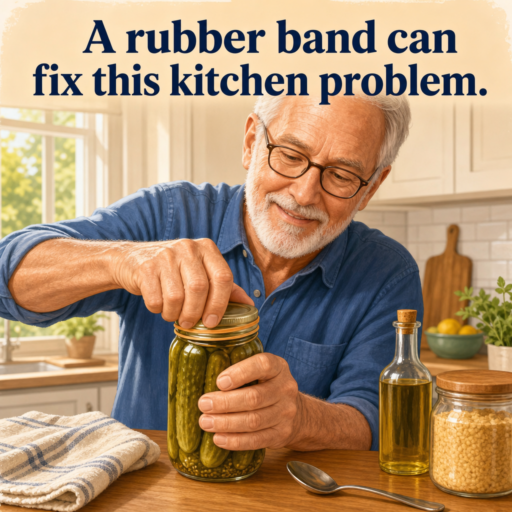 A Rubber Band Can Fix This Kitchen Problem
