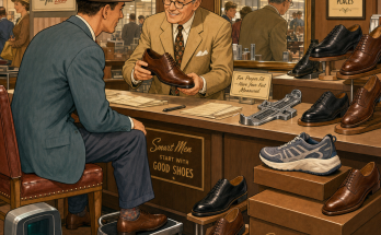 Three Things Are Wrong at This 1950s Shoe Counter: Answer