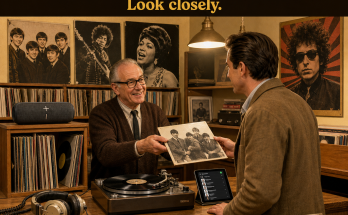 Two Things Are Wrong in This Old Record Listening Booth: Answer