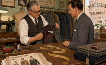 Two Things Are Wrong in This 1960s Tailor Shop: Answer