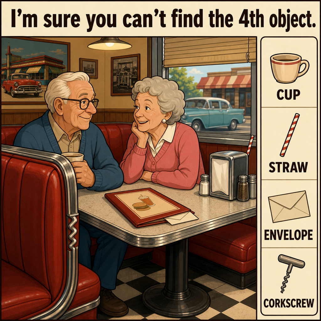 Can You Find the Hidden Corkscrew?