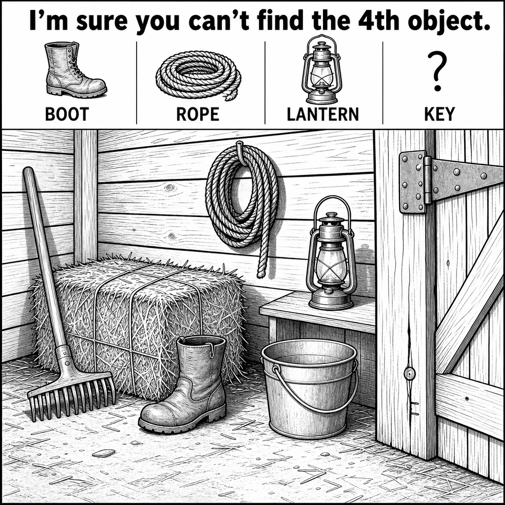 Can You Find the Hidden Key?