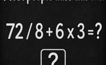 Most People Miss This Math Puzzle: Answer