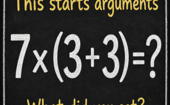 This One Starts Arguments: Math Puzzle Answer
