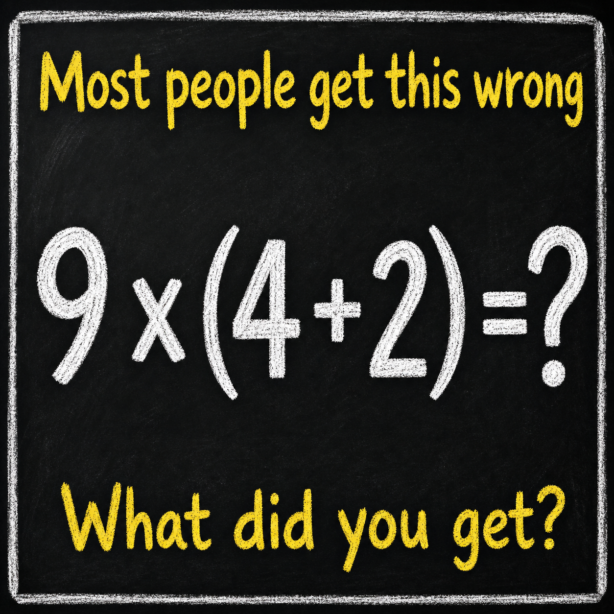 Most People Get This Wrong: Math Puzzle Answer