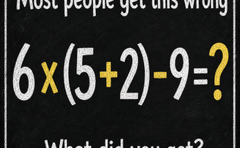 Most People Get This Wrong: Math Puzzle Answer
