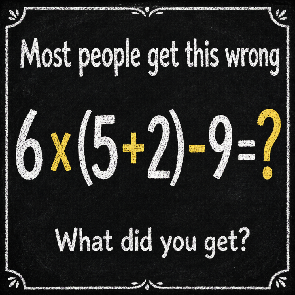 Most People Get This Wrong: Math Puzzle Answer