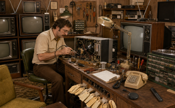 Two Things Are Wrong in This 1970s TV Repair Shop: Answer