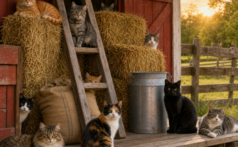 How Many Barn Cats Can You Find? Answer