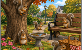 How Many Squirrels Can You Find? Answer