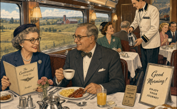 Two Things Are Wrong in This 1950s Train Dining Car: Answer