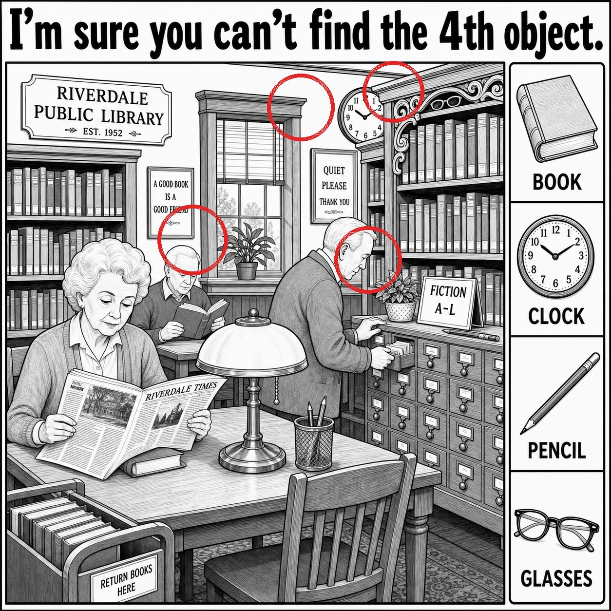 Can You Find the Hidden Glasses? answer image