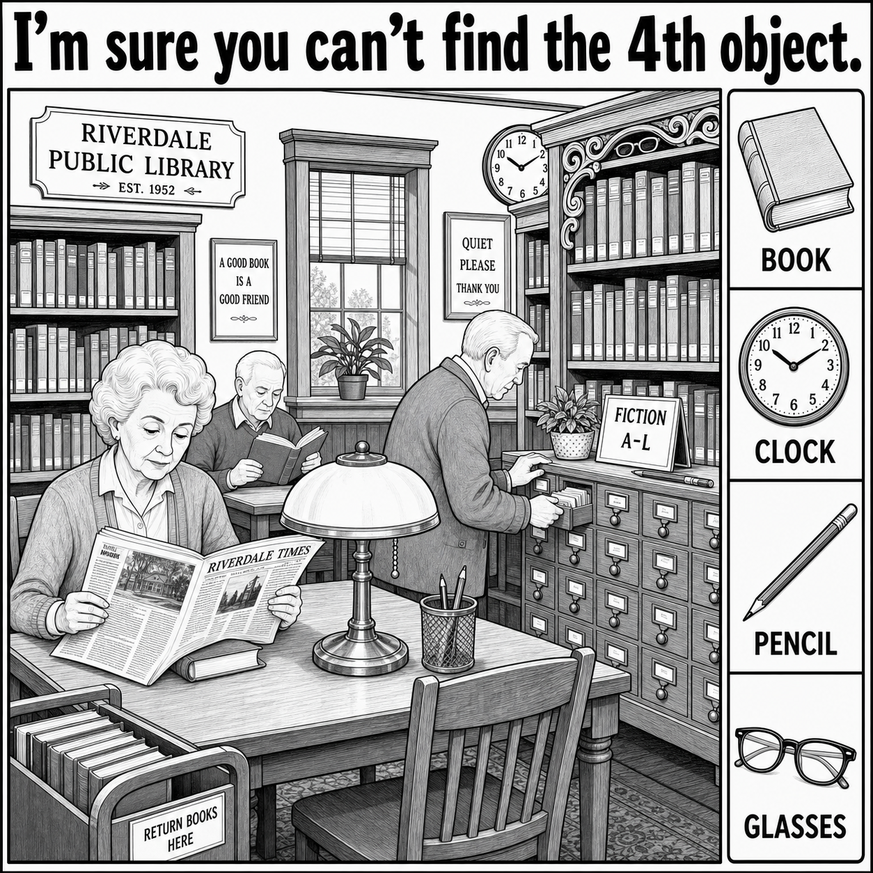 Can You Find the Hidden Glasses?