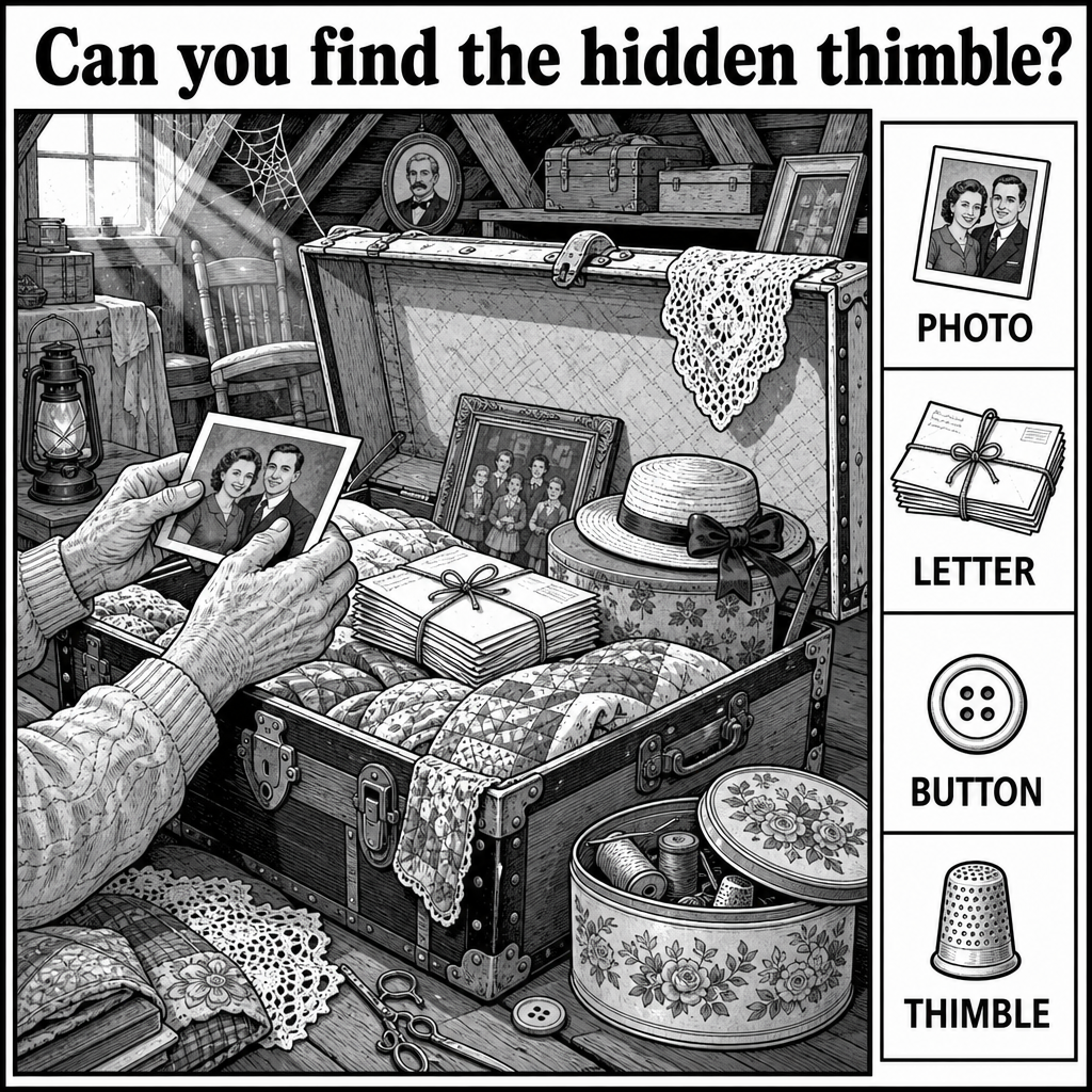 Can You Find the Hidden Thimble?