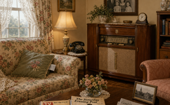 Two Things Are Wrong in This 1950s Living Room: Answer