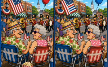 Find the 5 Differences: Small-Town Parade Puzzle Answer