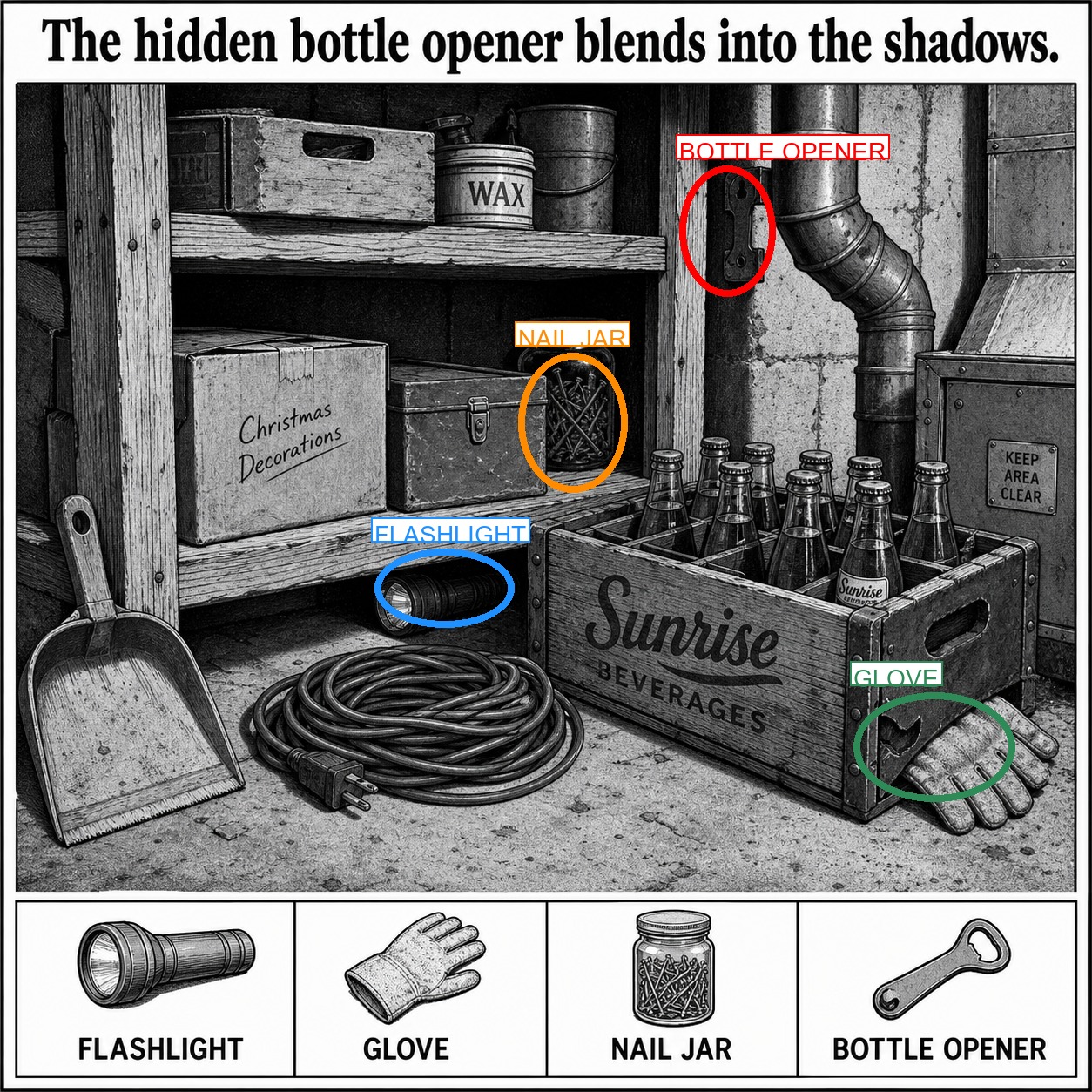 Can You Find the Hidden Bottle Opener? answer image