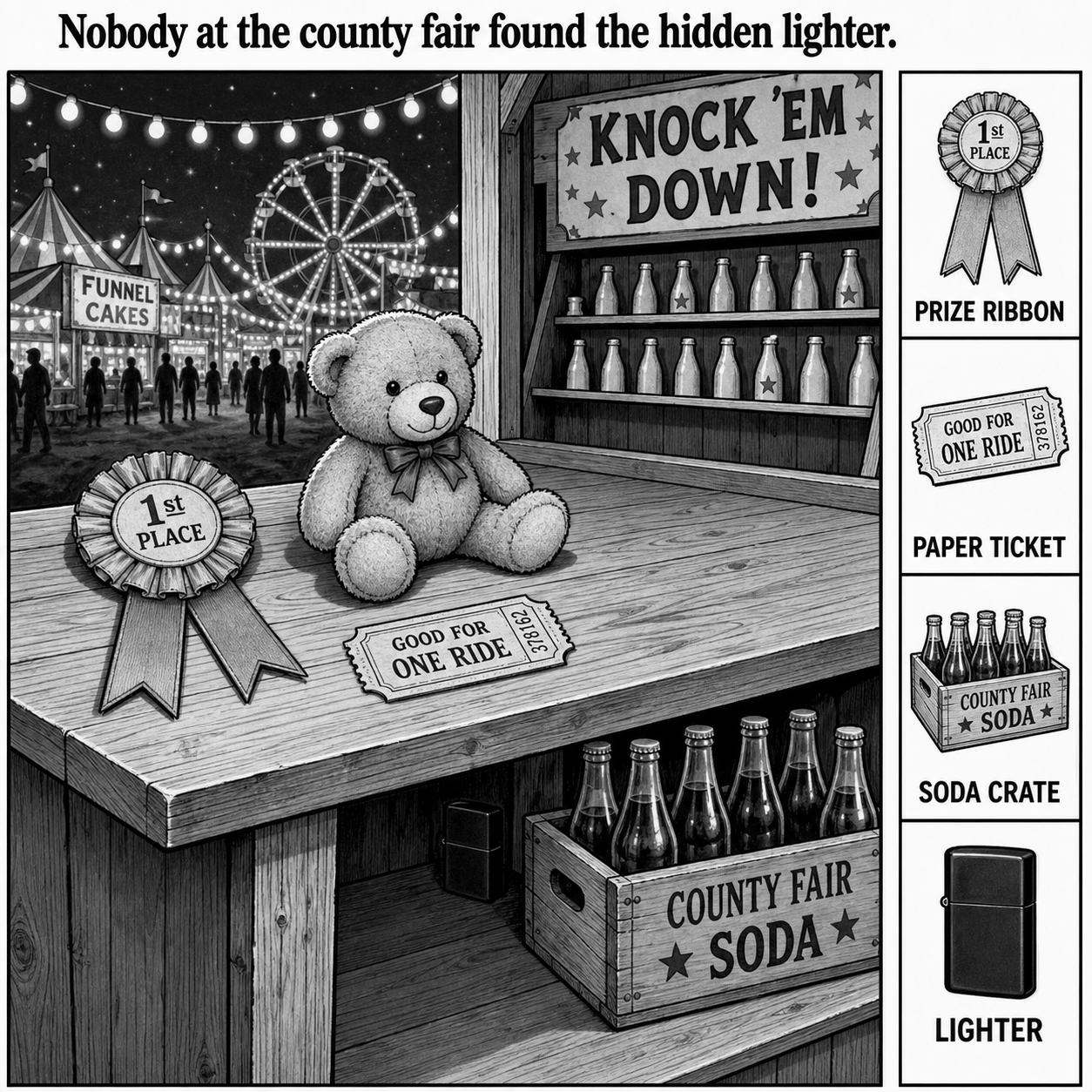 Can You Find the Hidden Lighter?
