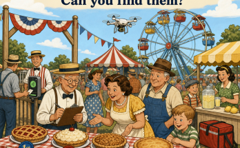 Three Things Are Wrong at This Old County Fair: Answer