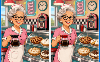 Find the 3 Differences: Diner Puzzle Answer