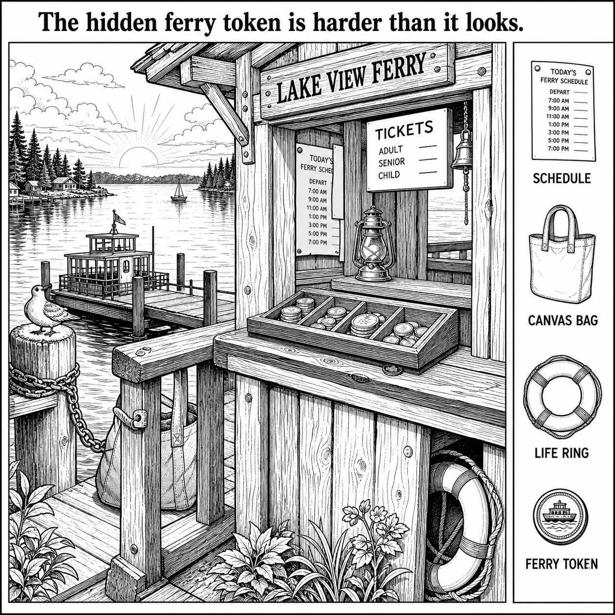Can You Find the Hidden Ferry Token?
