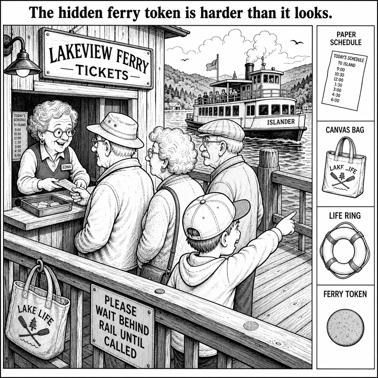 Can You Find the Hidden Ferry Token?