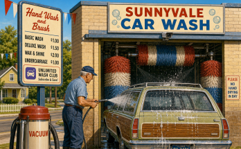 Two Things Are Wrong at This Old Car Wash: Answer