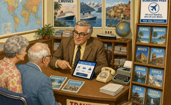 Two Things Are Wrong in This Old Travel Agency: Answer
