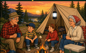 Two Things Are Wrong on This Old Camping Trip: Answer