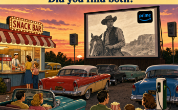 Two Things Are Wrong at This Old Drive-In Movie: Answer