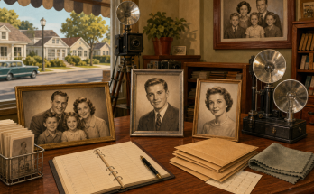 Two Things Feel Wrong in This 1950s Photo Studio: Answer