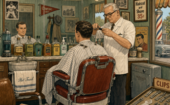 Two Things Feel Wrong in This 1960s Barber Shop: Answer
