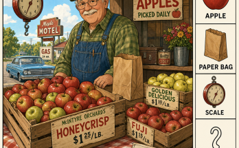 Can You Find the Curtain Hook Shape in the Apple Crate?