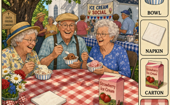 Can You Find the Spoon Shape in the Tablecloth?
