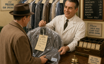 Two Mistakes at This 1950s Dry-Cleaner Counter