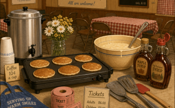 Two Mistakes at This Pancake Supper Table: Answer