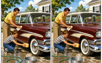 The Saturday Car Wash Has 5 Tiny Changes: Answer