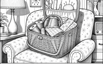 Can You Find the Bell Shape in the Sewing Basket?