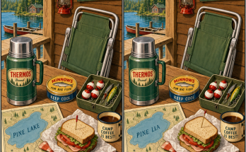 The Fishing Camp Table Has 5 Tiny Changes: Answer