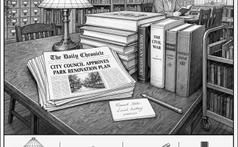 Can You Find the Hidden Bookmark in the Library?