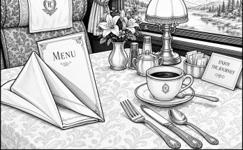 Can You Find the Tiny Toothpick in the Dining Car?