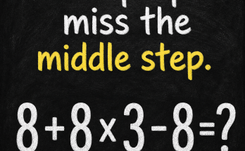 Most People Miss the Middle Step: Answer