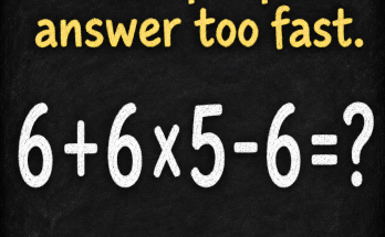 Most People Answer Too Fast: Math Puzzle Answer