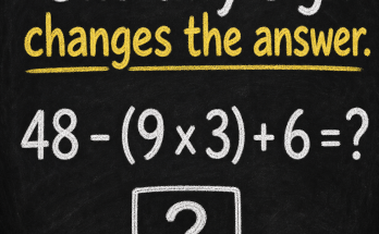 One Tiny Sign Changes This Math Puzzle: Answer