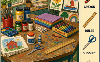 Can You Find the Wishbone Shape in the Art Room?