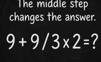 The Middle Step Changes the Answer: Math Solution